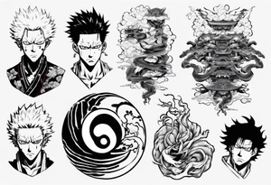 Jujutsu kaisen tattoo idea