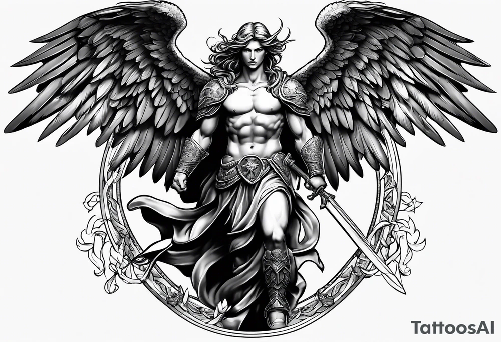 arch angel
St michael tattoo idea