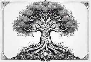 Yggdrasil tattoo idea