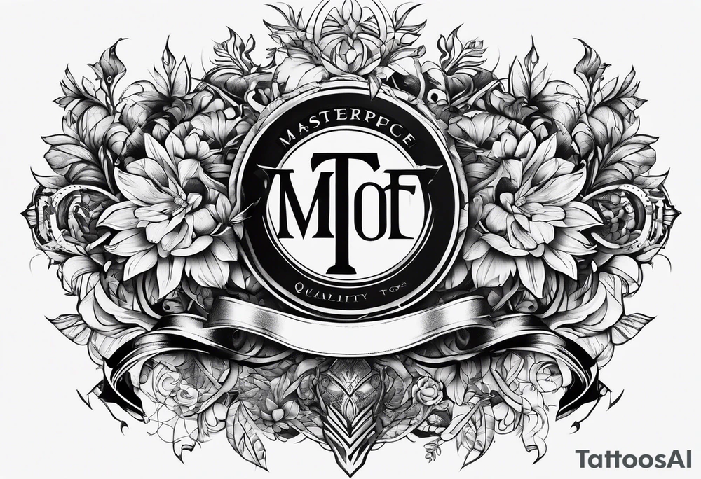 name on chest tattoo idea