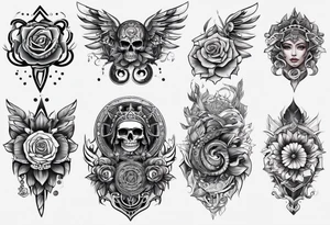 Name “ITZEL” tattoo idea