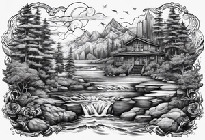 Hell or high water tattoo idea