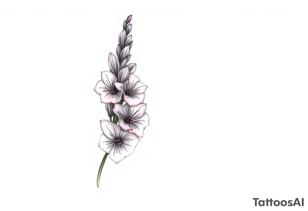 Quotes, paintbrushes 
, Gladiolus tattoo idea