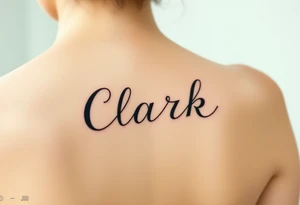 Clark tattoo idea