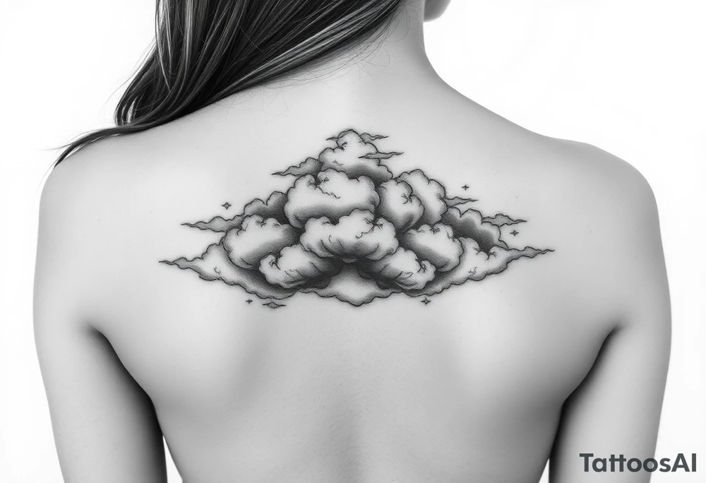Clouds tattoo idea