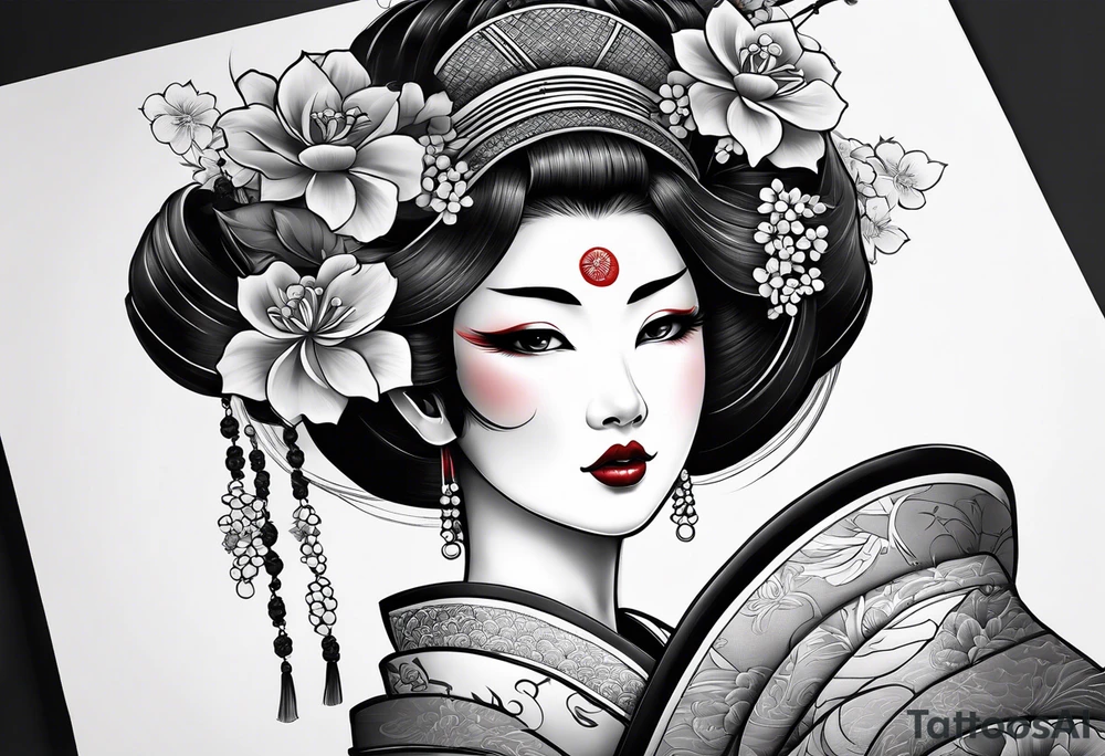 Geisha tattoo idea