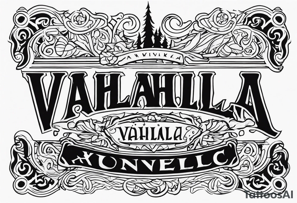 Valhalla tattoo idea