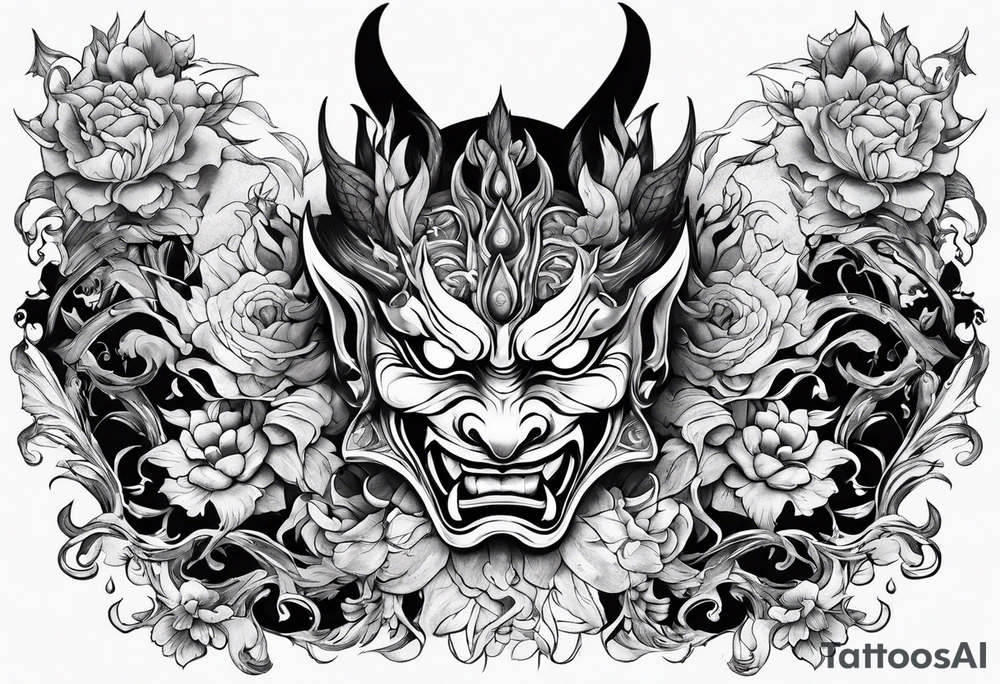 Hannya tattoo idea