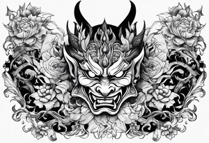 Hannya tattoo idea