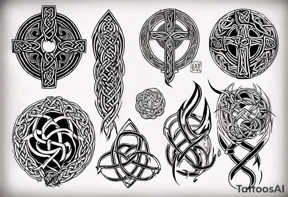 New Zealand/Irish Celtic tattoo idea