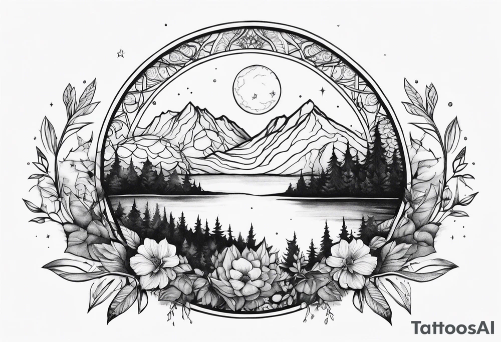 nature tattoo idea