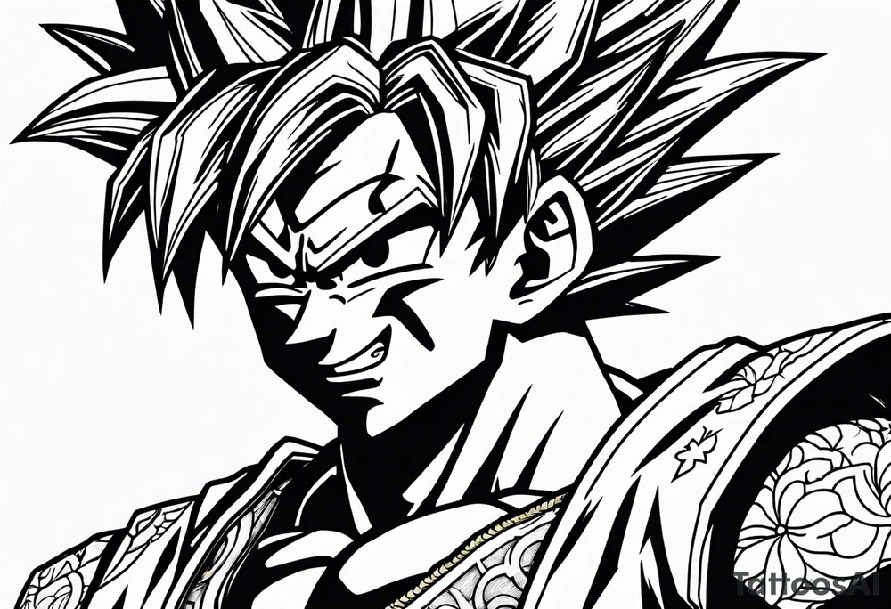 Dragon ball z tattoo idea