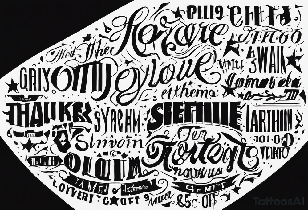 05.08.1995 tattoo idea