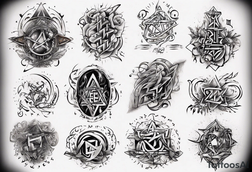 Hebrew written tattoo for arm tattoo idea