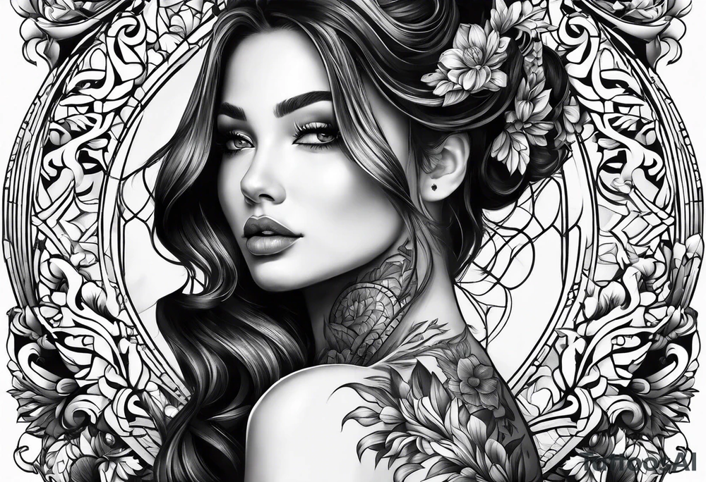 Full sleeve tattoo idea