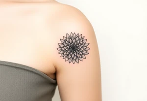 chrysanthemum tattoo idea
