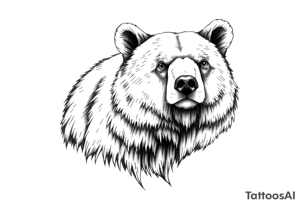 Bear, Portland Oregon tattoo idea