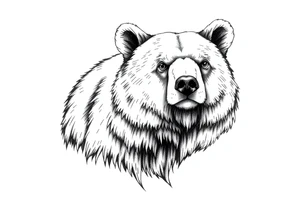 Bear, Portland Oregon tattoo idea