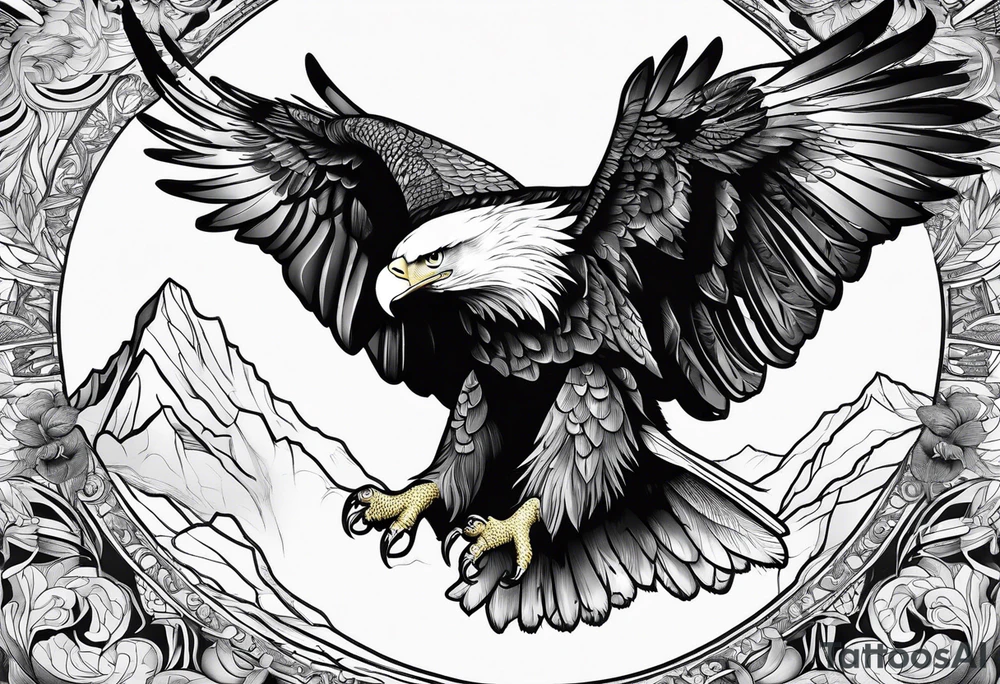 Eagle tattoo idea