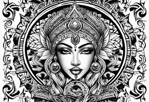 tribal tattoo idea