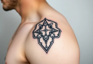 plate armor tattoo idea