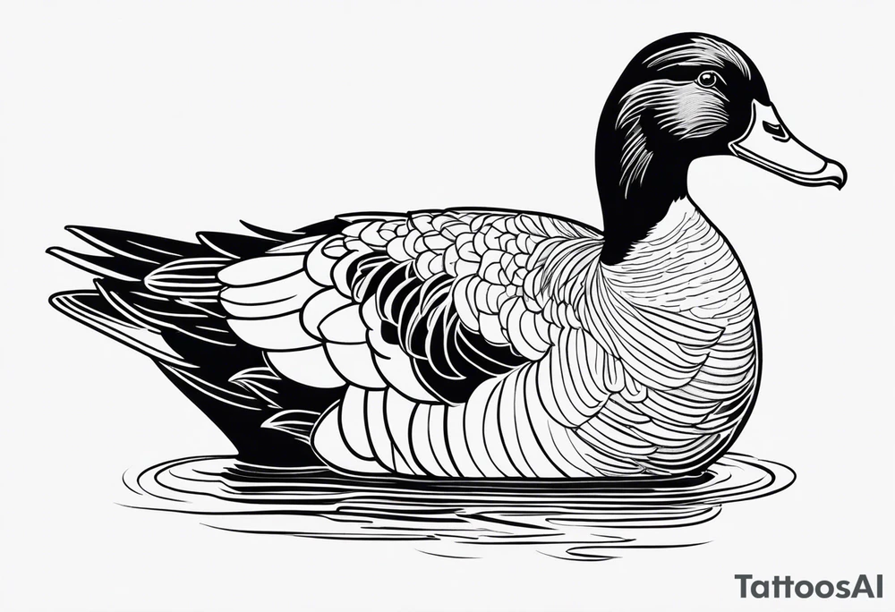 Muscovy Duck tattoo idea