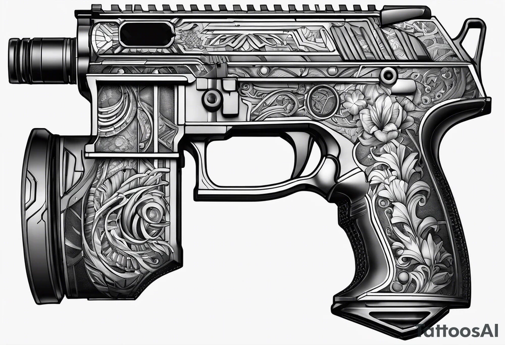 Ar 15 tattoo idea