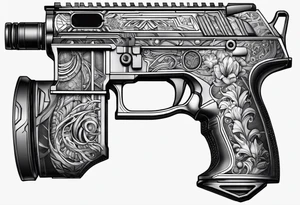 Ar 15 tattoo idea