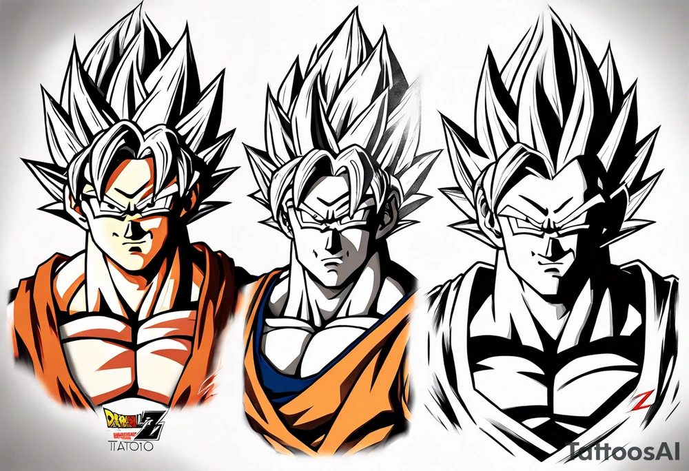 dragonball z tattoo idea