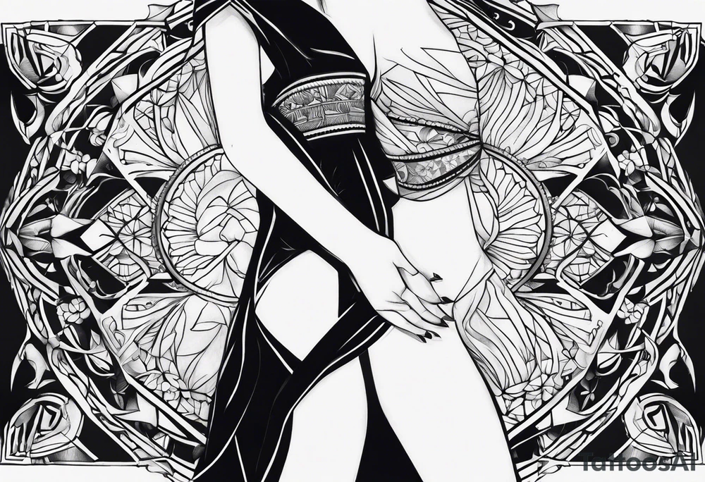 Underboob tattoo tattoo idea