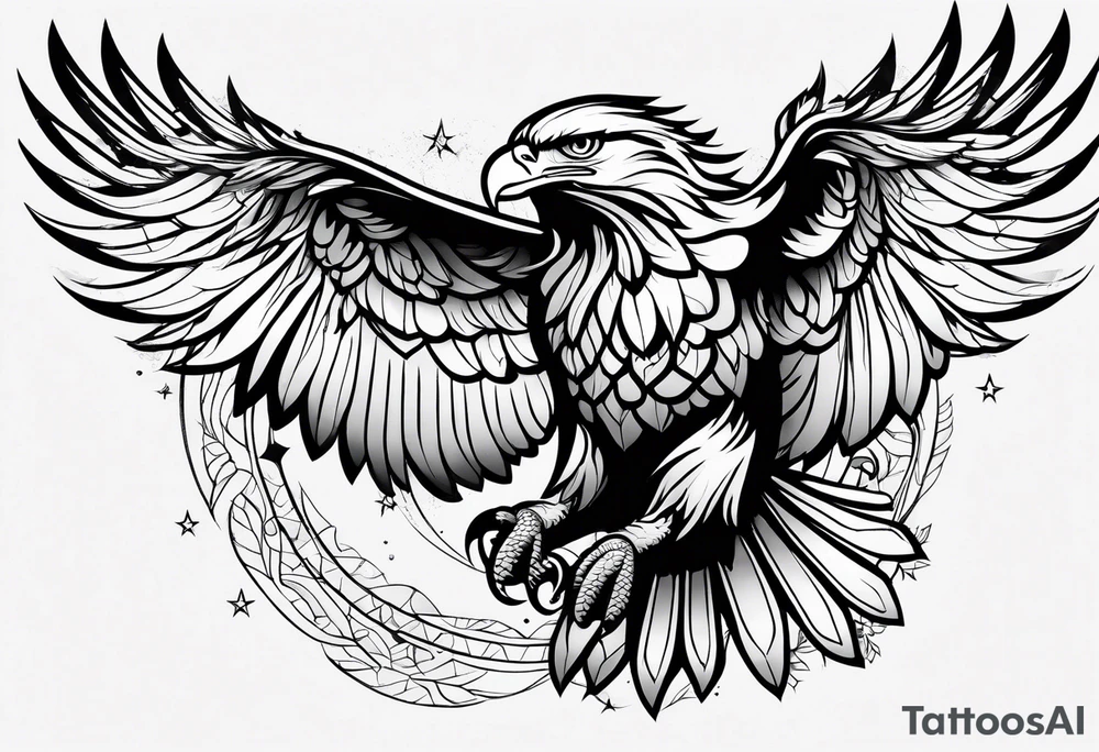 Roman Eagle tattoo idea