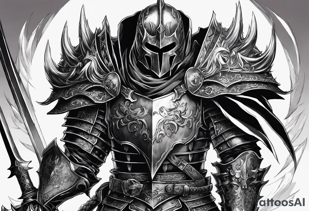 Skullknight from the manga Berserk tattoo idea
