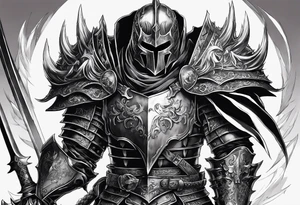 Skullknight from the manga Berserk tattoo idea