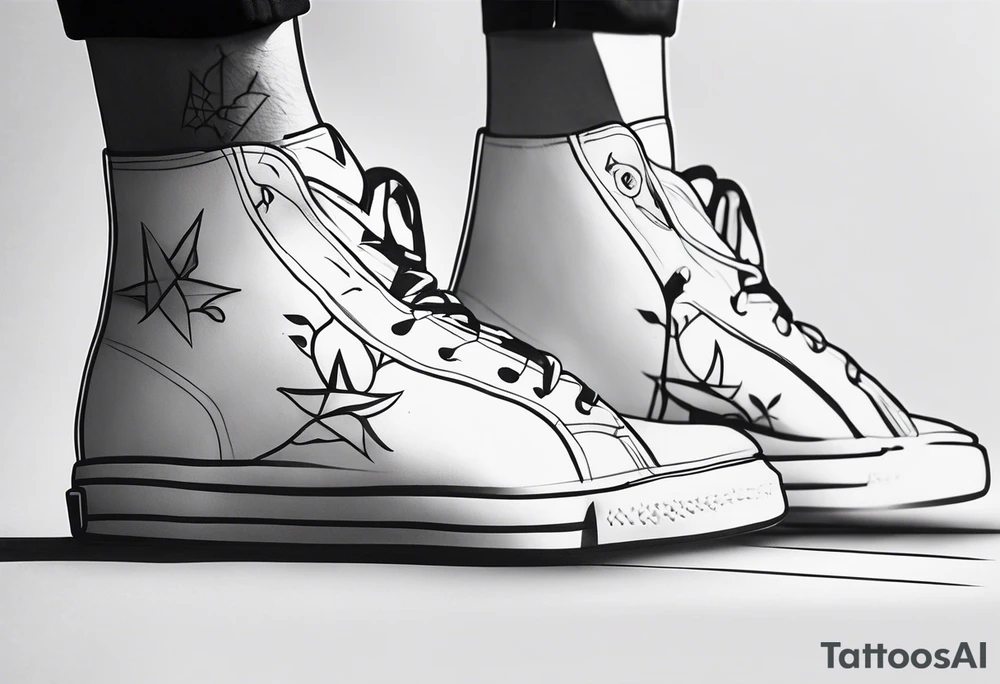 Tattoo for male twins on ankles tattoo idea