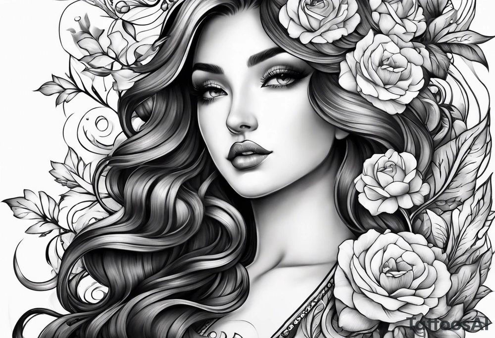 Gemini for half sleeve tattoo idea