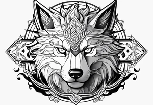 Kurama Naruto tattoo idea