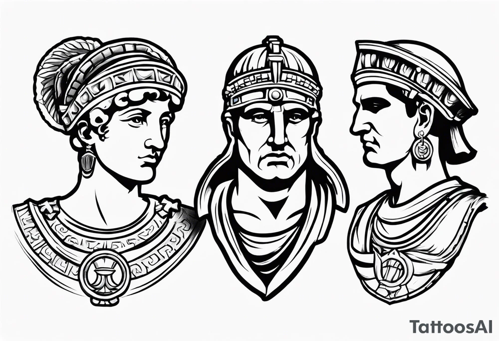 Roman Empire tattoo idea