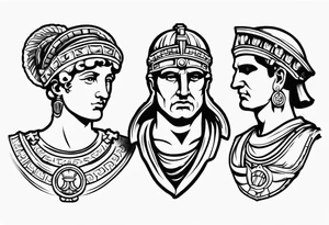 Roman Empire tattoo idea