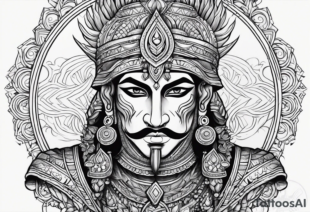 Ravan tattoo idea