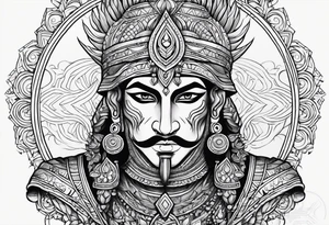 Ravan tattoo idea