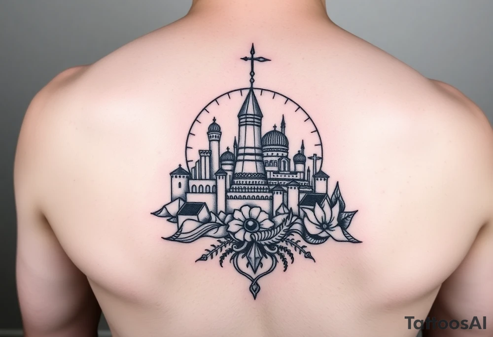 city of Atlantis
on arm tattoo idea