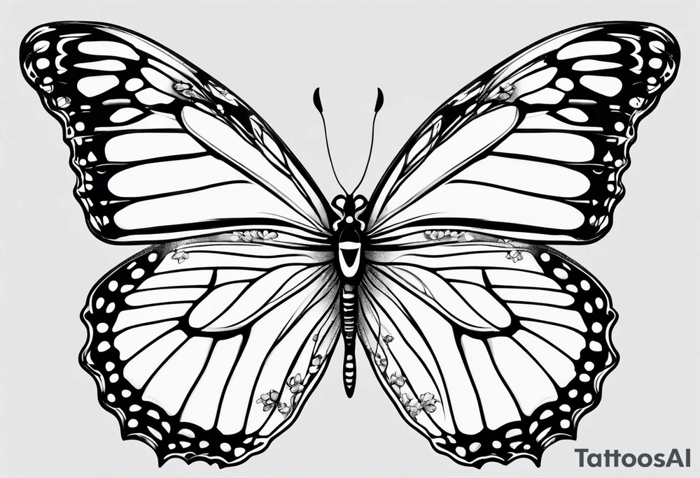 Butterfly tattoo tattoo idea