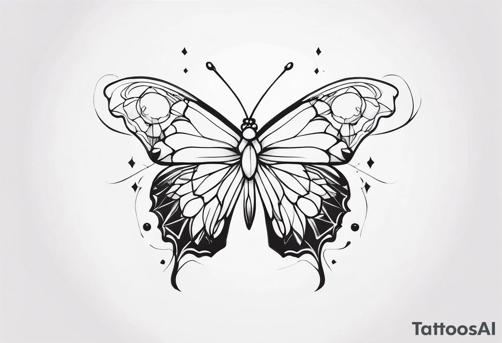 Borboletas tattoo idea