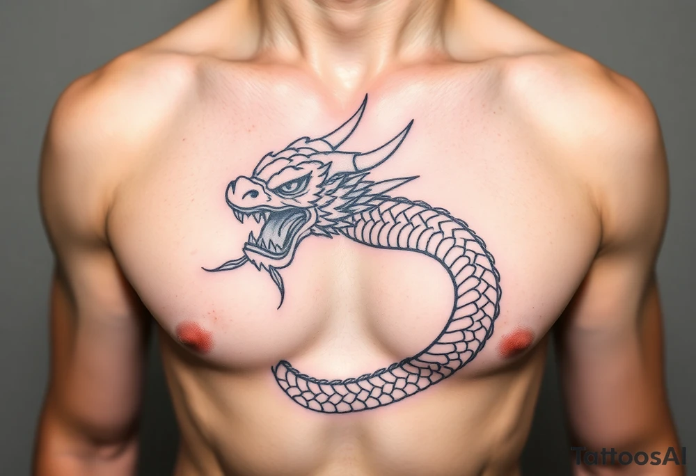 naga in japanese tattoo idea