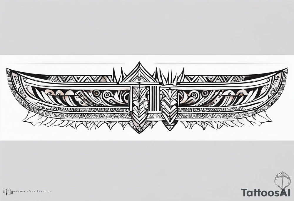 maori tribal  spine tattoo tattoo idea