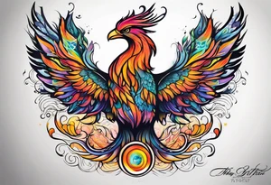 phoenix tattoo idea