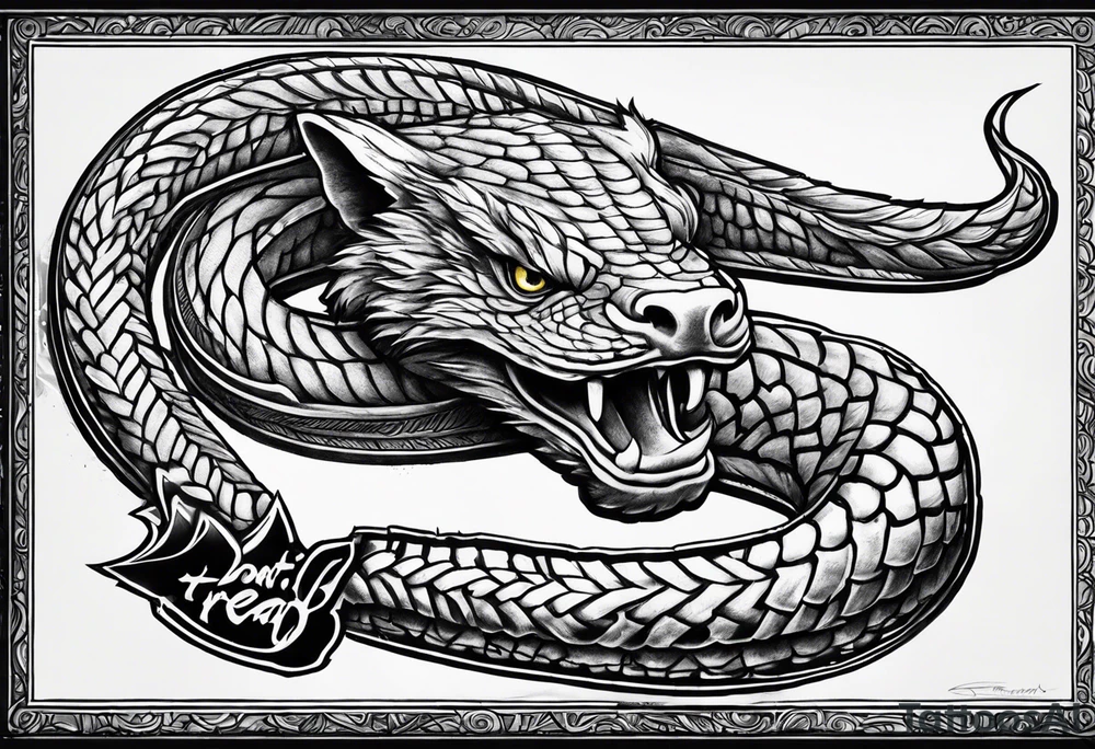dont tread tattoo idea