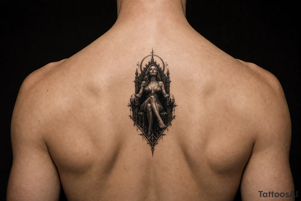 Sexy feminine dominate woman tattoo tattoo idea