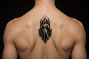Sexy feminine dominate woman tattoo tattoo idea