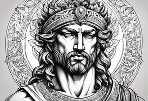greek god, powerful, meaningful tattoo idea